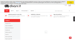 Desktop Screenshot of divani.it